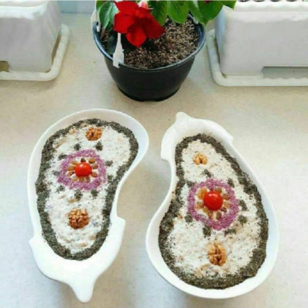 اردو خوری بادمجان سرامیکی